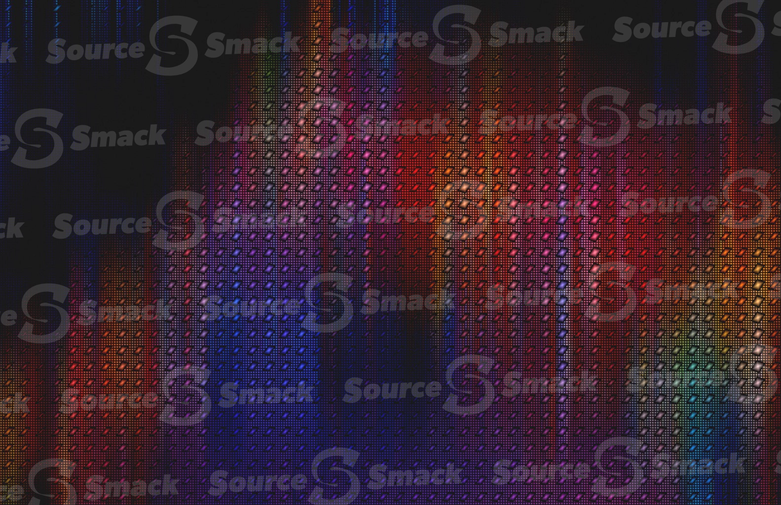 Colorful vertical blur streaks background with various changing shards of rivets