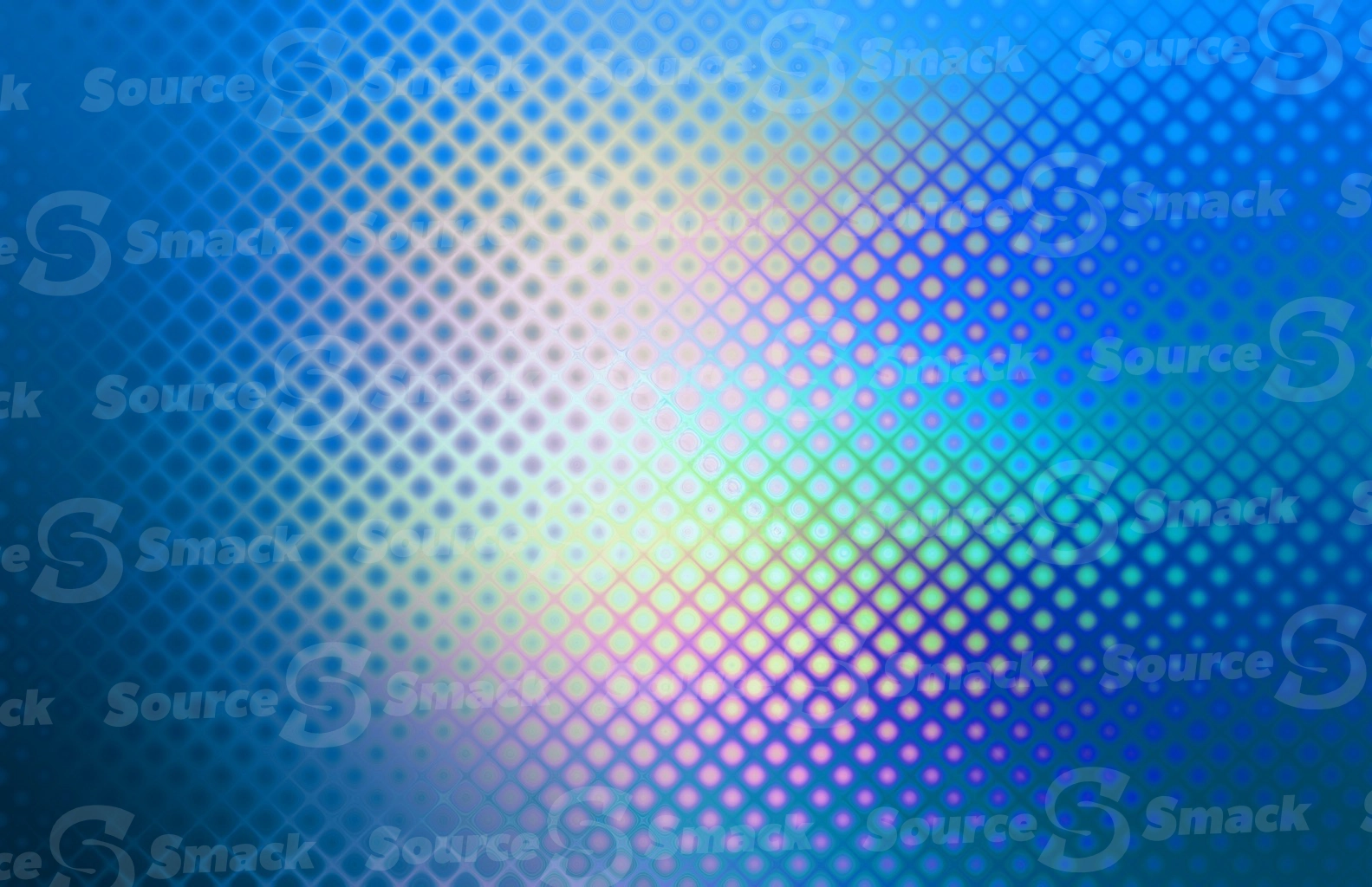Abstract colorful glass bubbled effect
