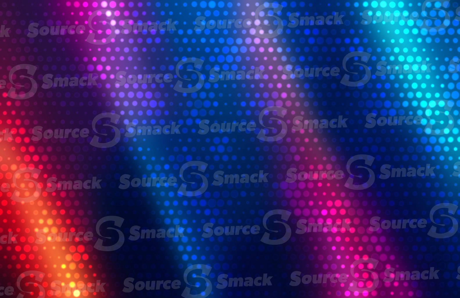 Colorful bokeh disco effect background