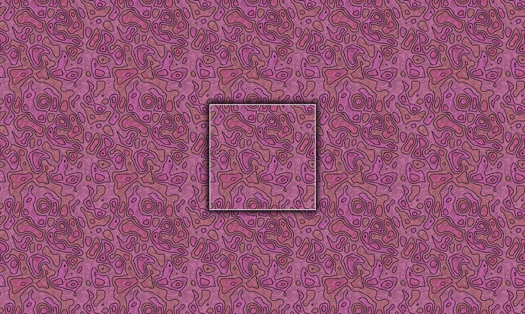 Colorful abstract patterned seamless tiles, etched in colorful leaking color
