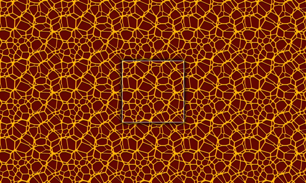Slippery goo spider web seamless tile pattern
