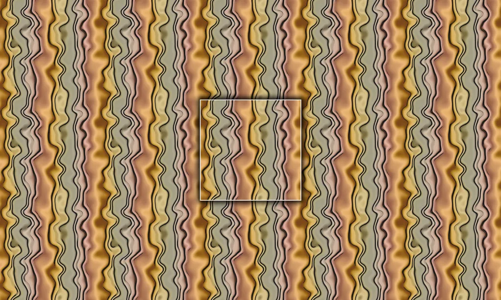 Smooth flowing artistic sketched lines and color