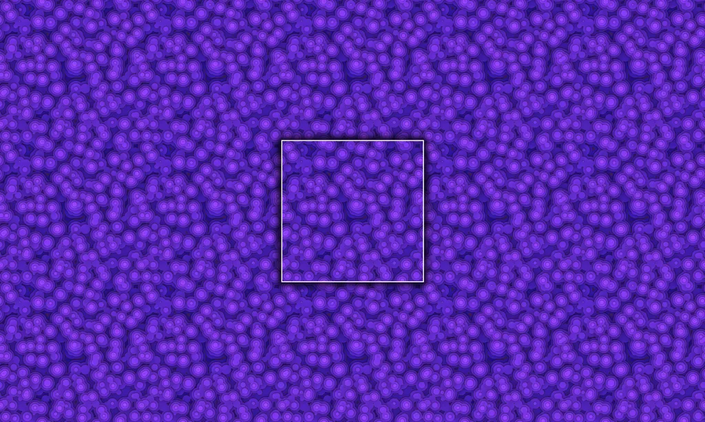 A pattern of dotted cogs attached in a random cluster
