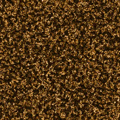 A cluster of colorful filter pores