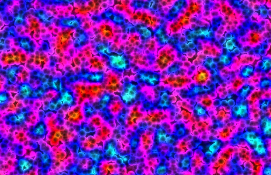 A cluster of alien egg mass background texture