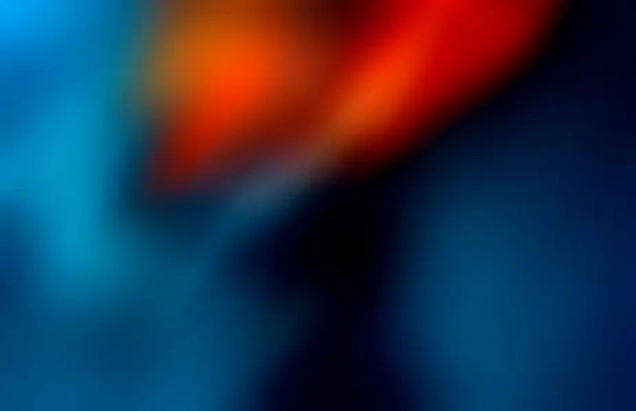 Abstract colorful cross blurred background