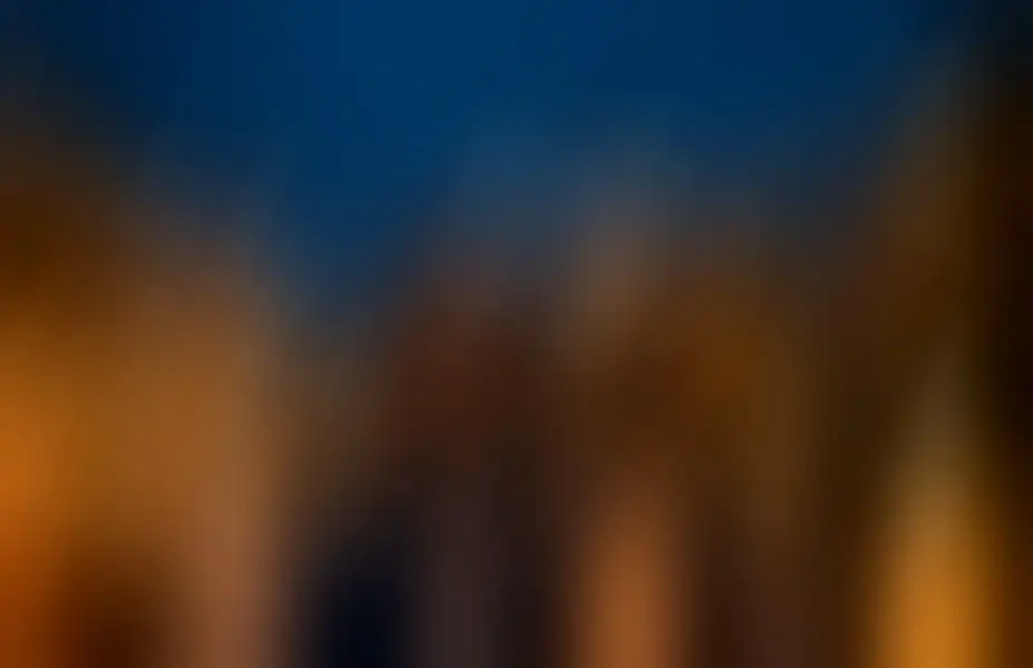 Abstract colorful cross blurred background