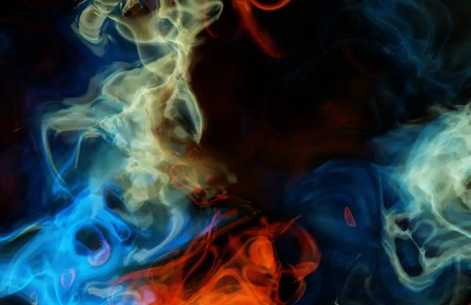 Smoke paint-like canvas image background