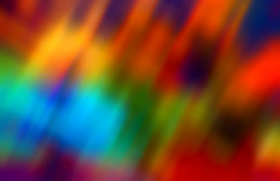 Abstract colorful cross blurred background