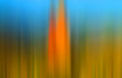 Vertical blur streaked background