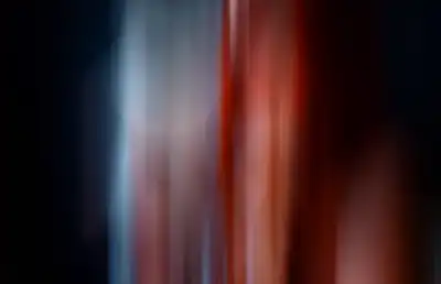 Vertical blur streaked background