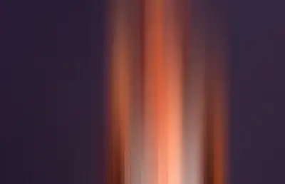 Vertical blur streaked background