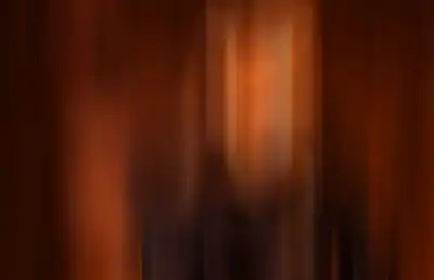 Vertical blur streaked background