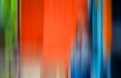 Vertical blur streaked background