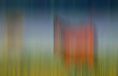 Vertical blur streaked background
