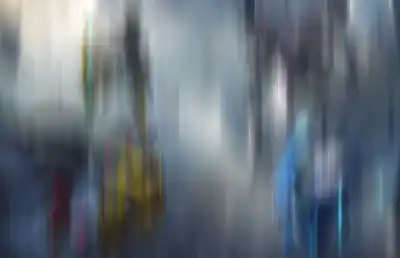 Vertical blur streaked background