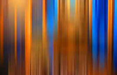 Vertical blur streaked background