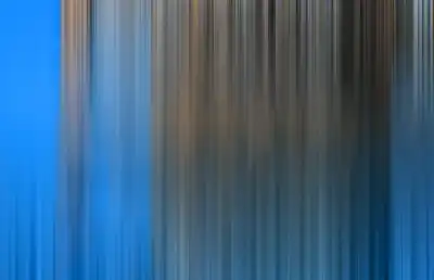 Vertical blur streaked background