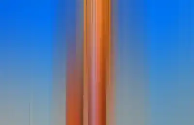 Vertical blur streaked background