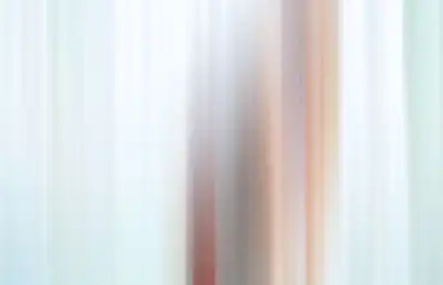 Vertical blur streaked background