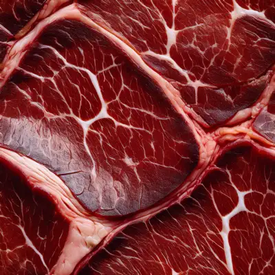 A seamless tile of marbled steak texture