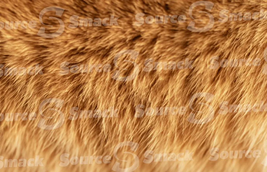 A domestic orange tabby hair texture