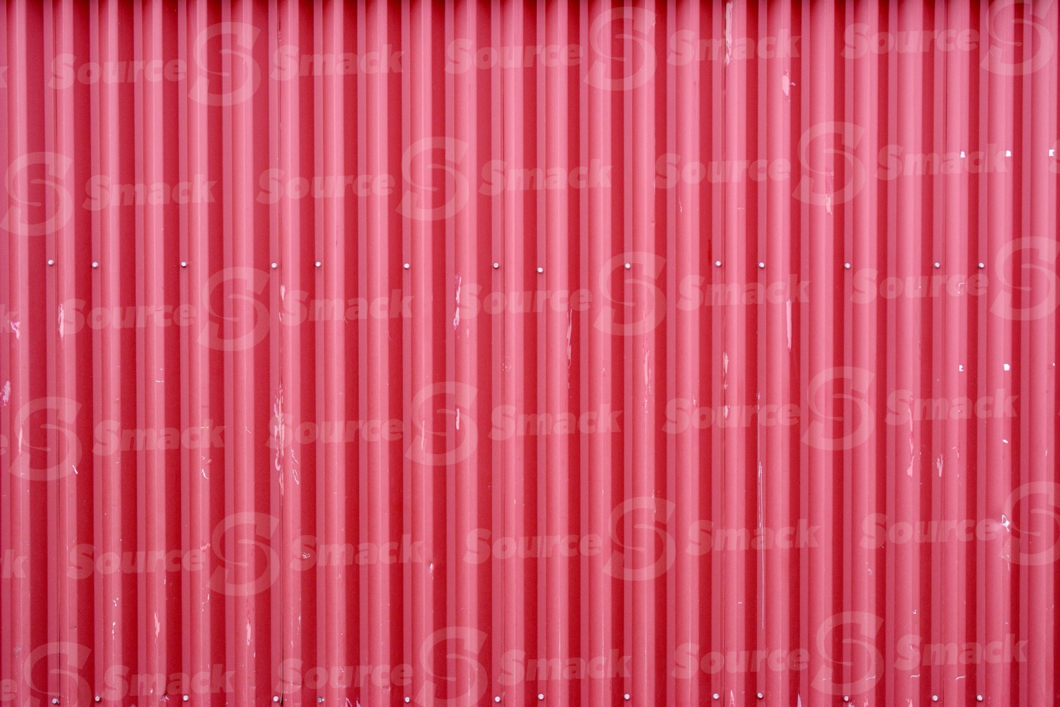 Metal ribbed fence barrier