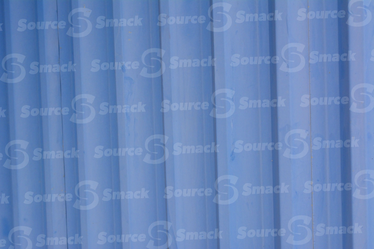 Steel pleated wall texture