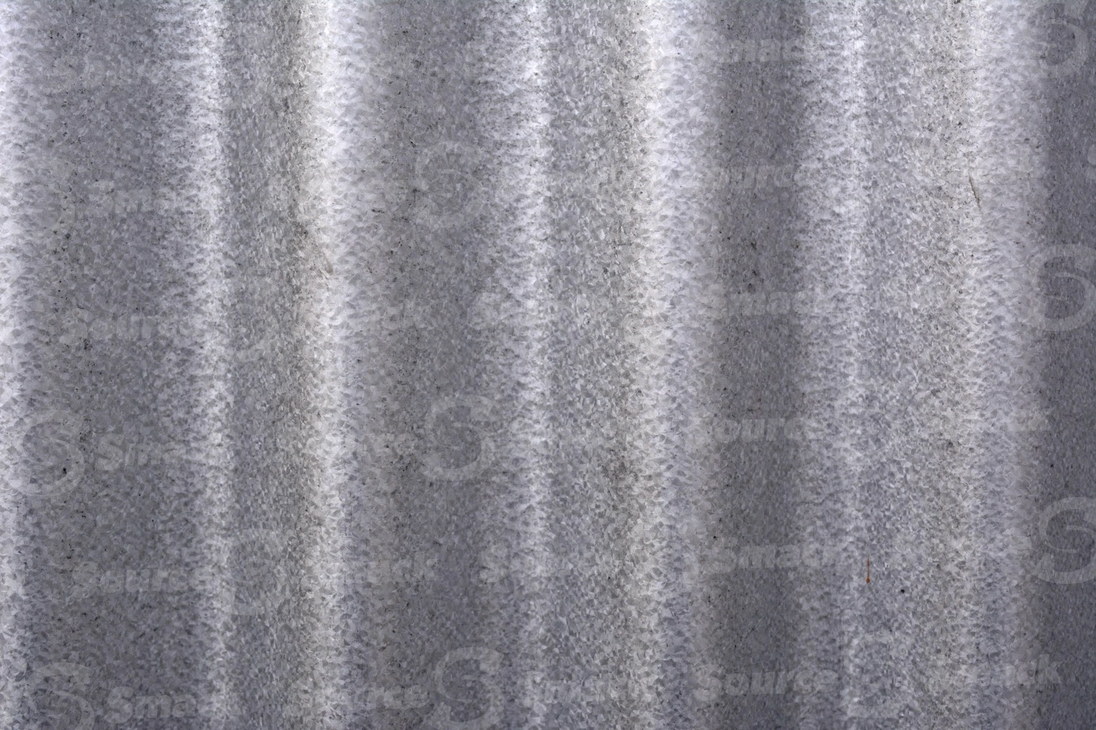 Steel pleated wall texture