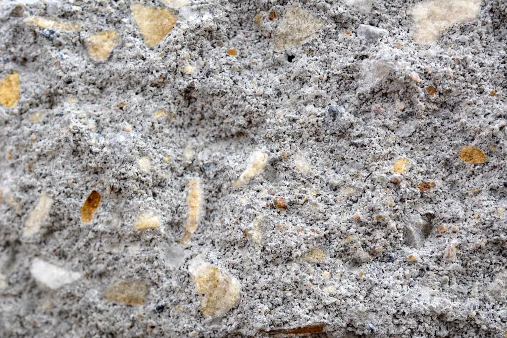 Closeup of cement surface