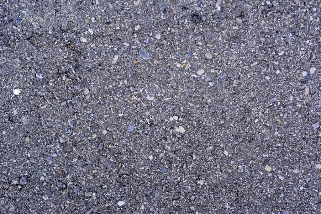 Closeup of asphalt road