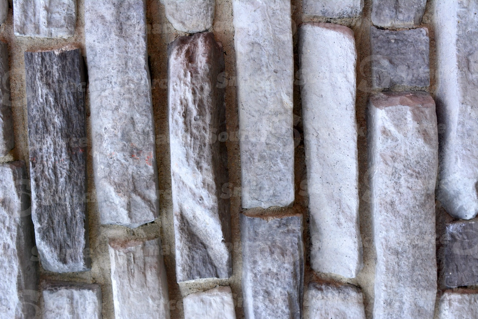Stone brick layers