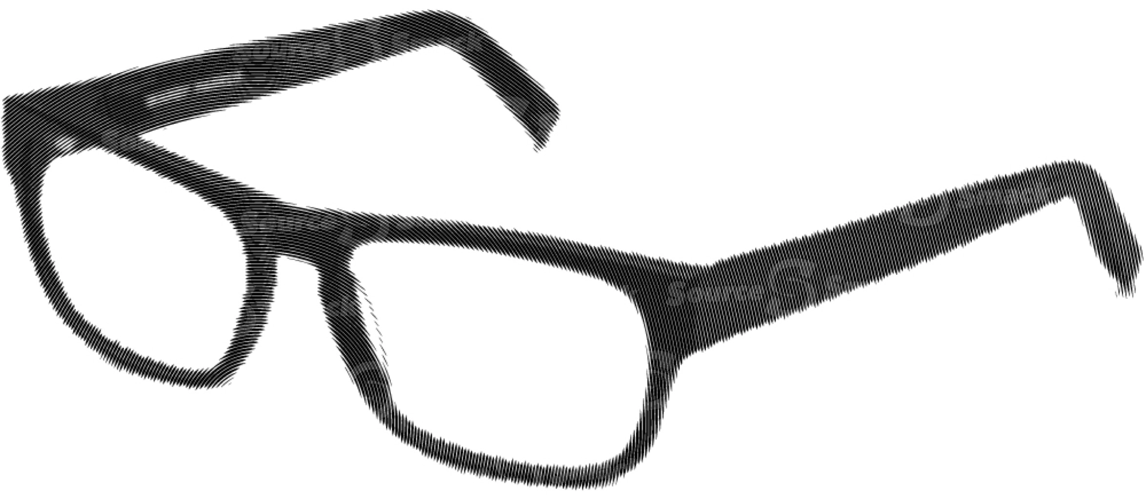 A pair of eye glasses