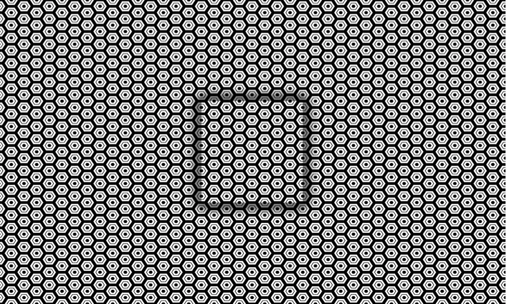 Seamless hexagon beehive pattern