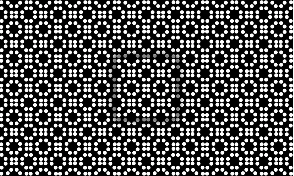 Seamless formation of dots
