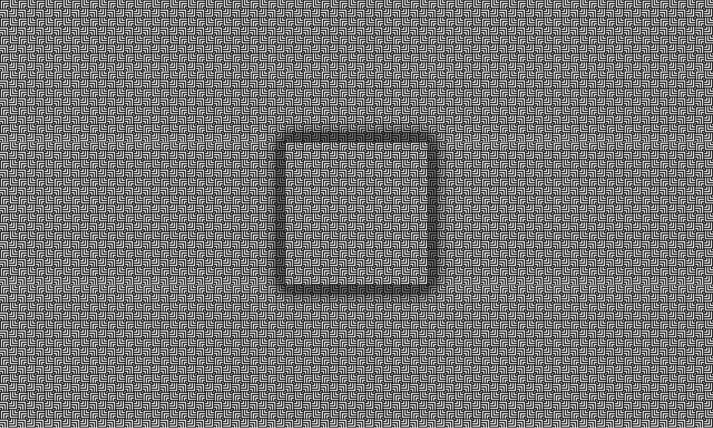 A vector displaying a pattern of jumbled intersecting lines