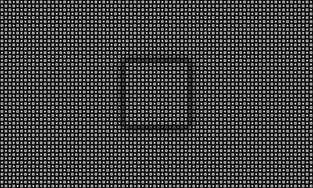 A vector seamless tile of alternating sized solid and hollow squares