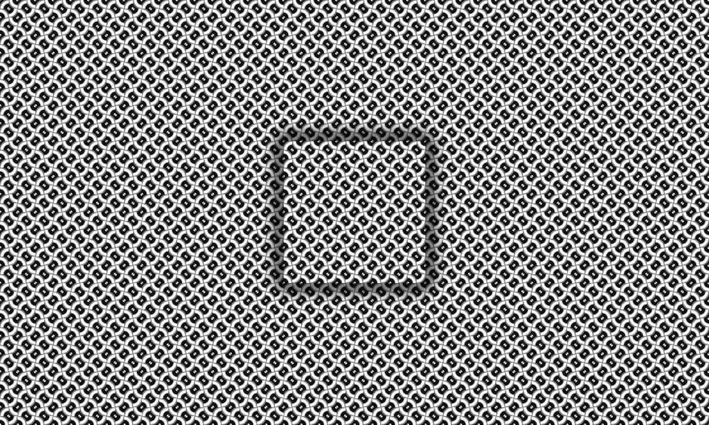 A vector design of a fuzzy-ball type intersecting each other