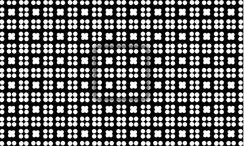 Seamless formation of dots
