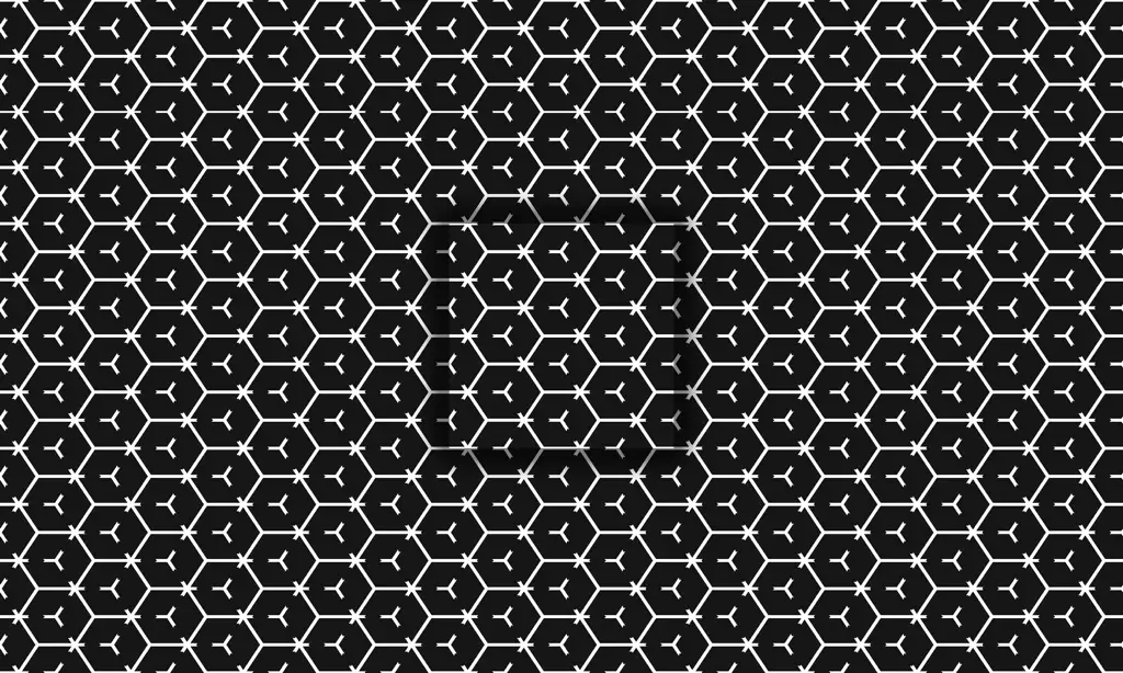 A vector design of snipped three dimensional cube