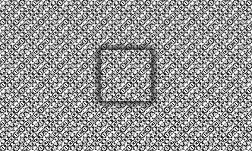 A vector black and white tiled pattern