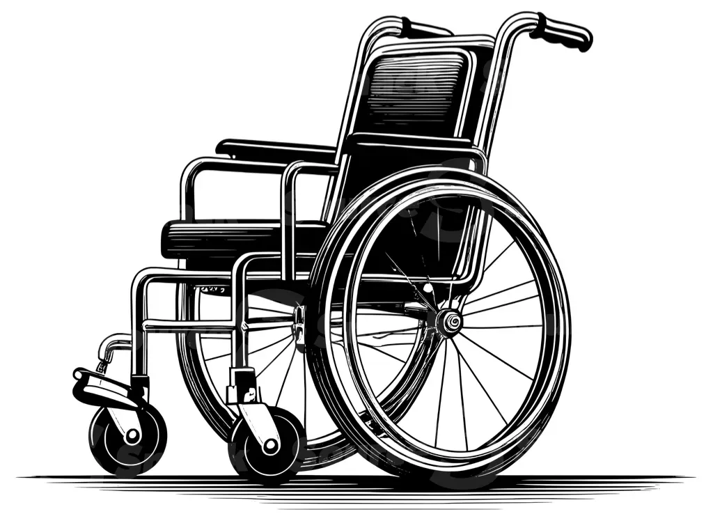 A wheelchair