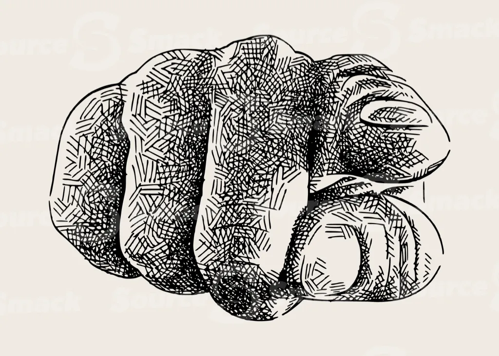 Finger pointing at you