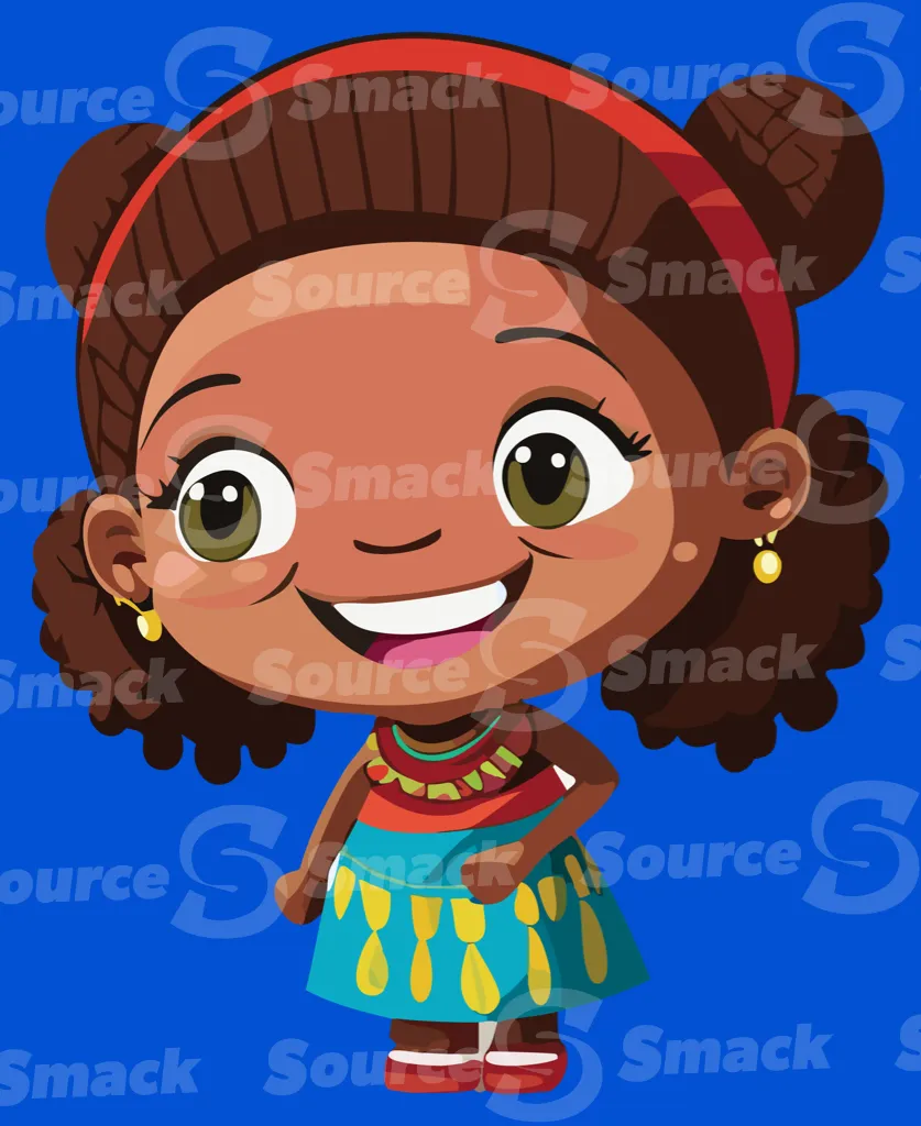 A young smiling Hawaiian ethnic girl wearing earrings