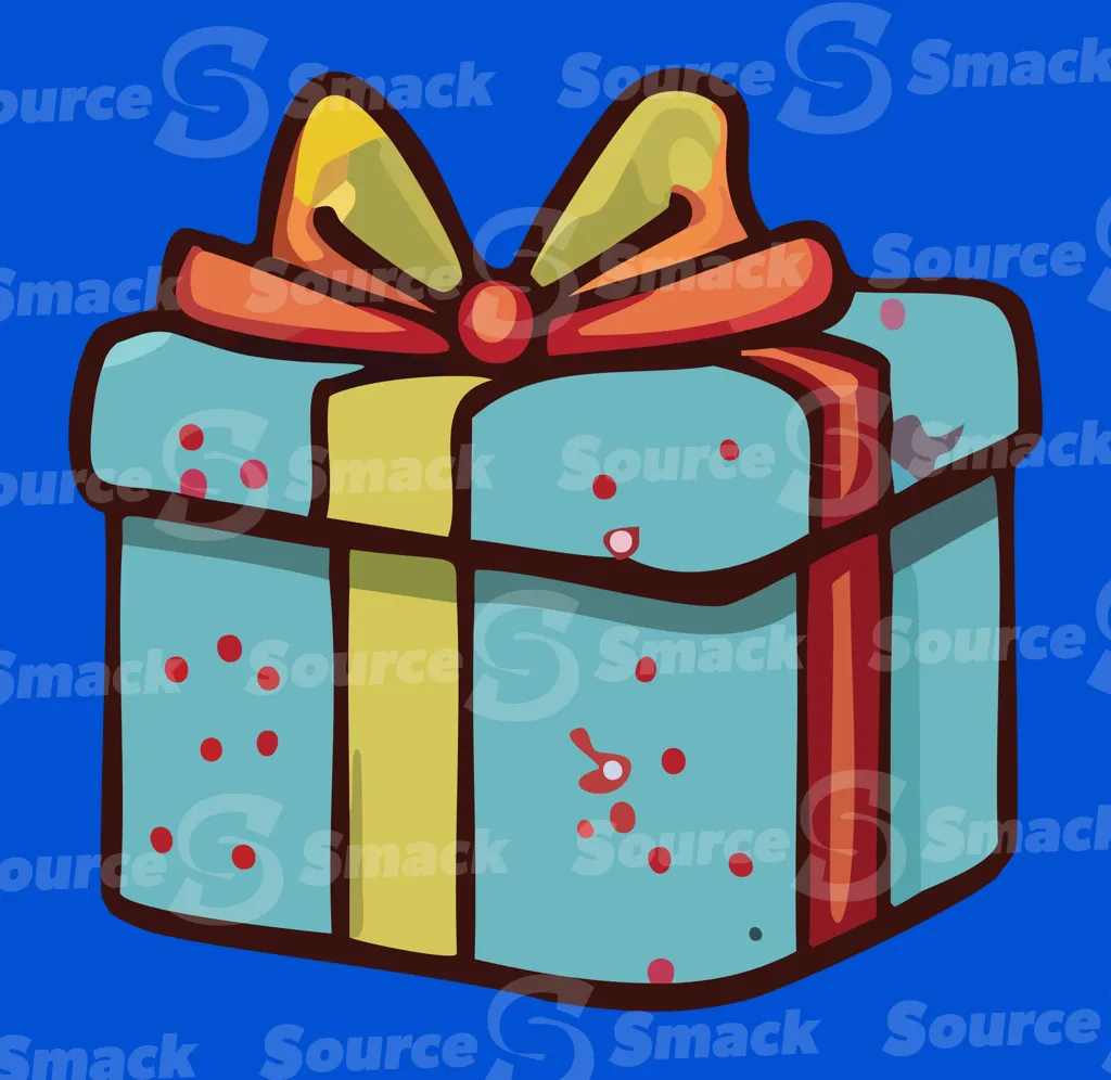 A nice gift box with a ribbon tied around it
