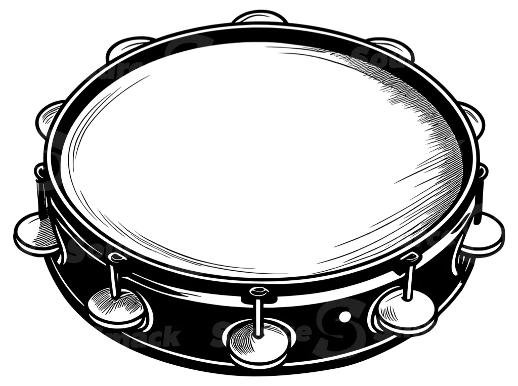 A tambourine instrument