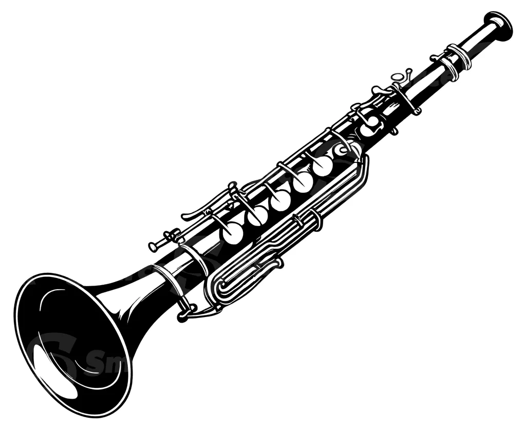 A clarinet musical instrument