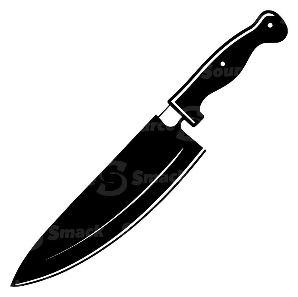 A kitchen knife utensil