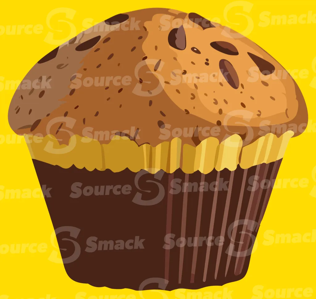 A bran muffin