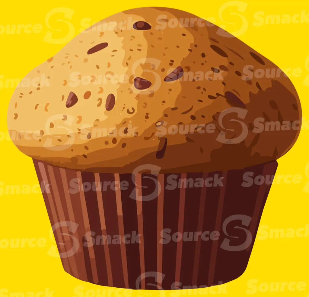 A bran muffin